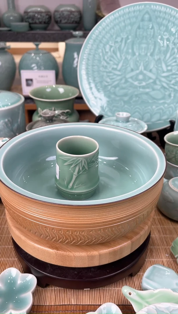 【闪购商品】瓷正品杯送微瑕洗