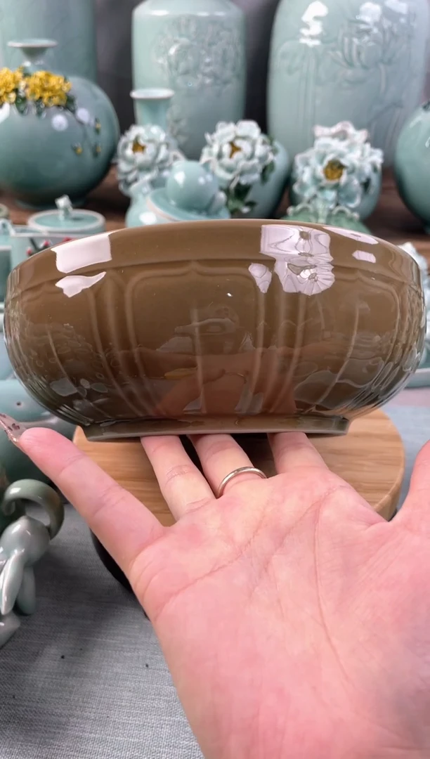【闪购商品】特价 微瑕 慧仙青瓷