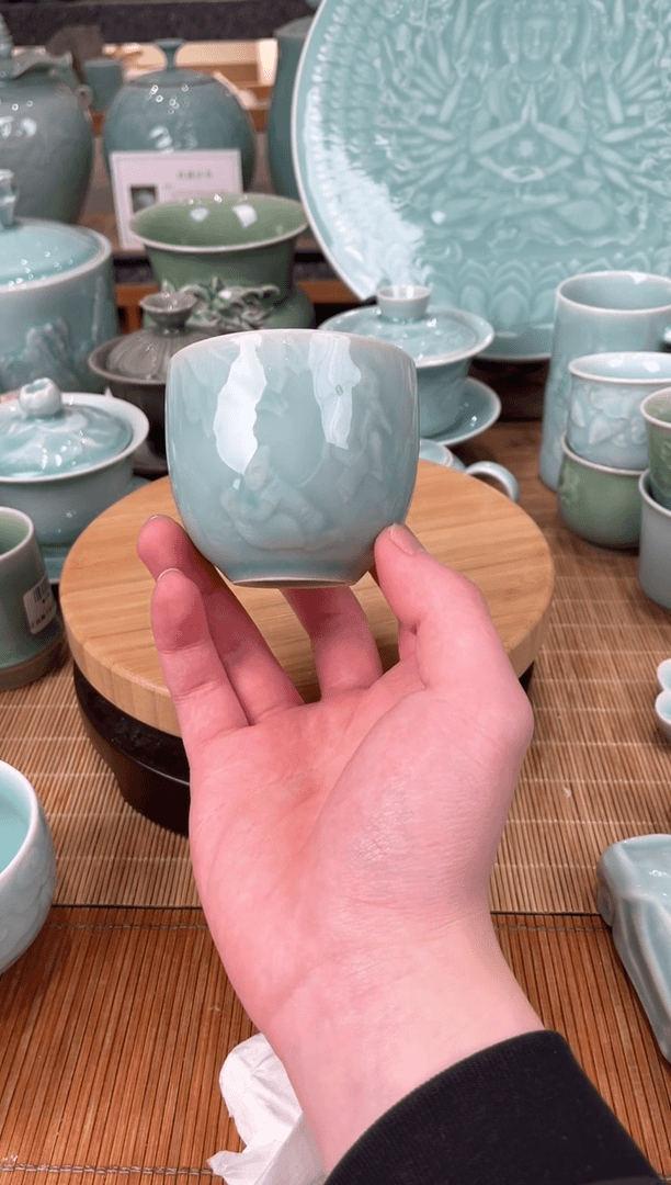 【闪购商品】瓷微瑕 慧仙青瓷