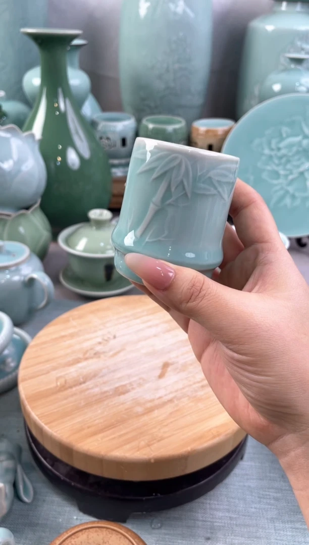 【闪购商品】微瑕福利款 慧仙青瓷