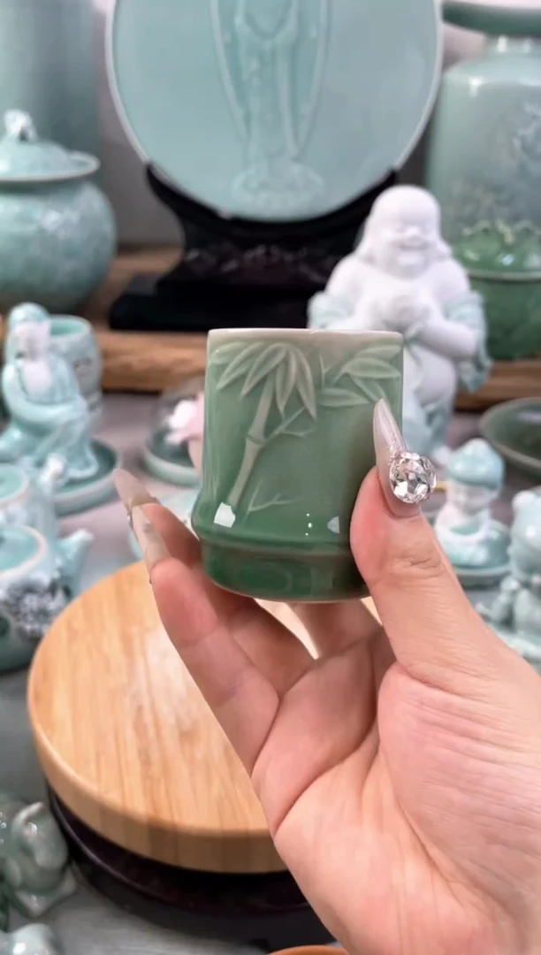 【闪购商品】微瑕福利款 慧仙青瓷