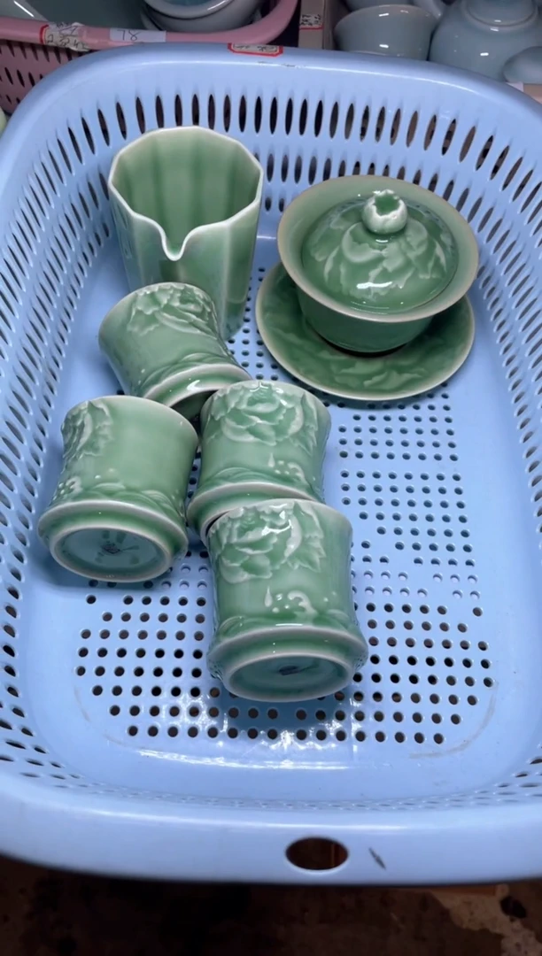 【闪购商品】特价 微瑕 慧仙青瓷