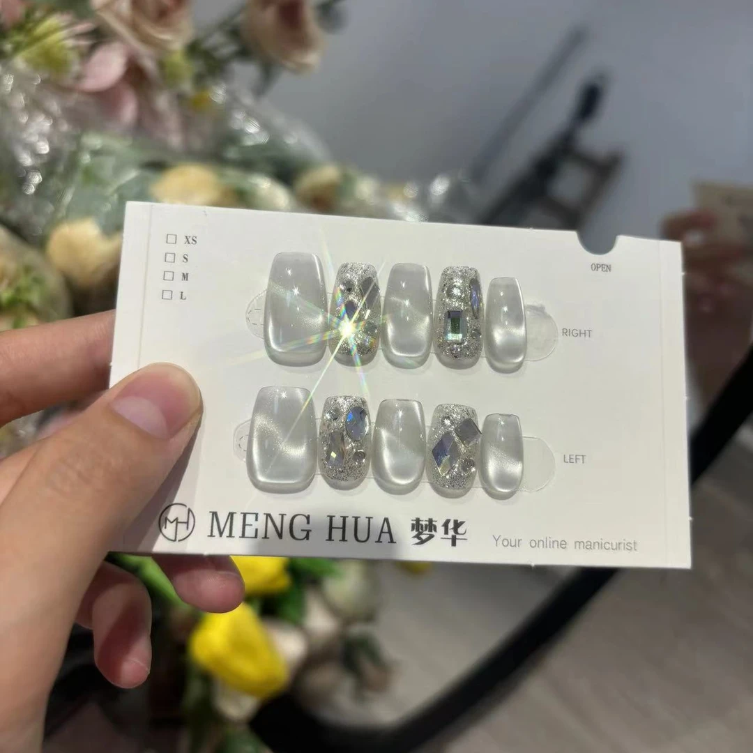 月华流光-纯手工美甲 可重复穿戴