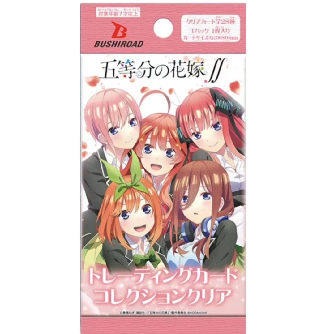 五等分花嫁 透卡收藏卡第二弹 全28种 动漫周边