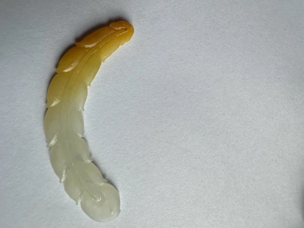 定制翡翠毛货凤凰羽毛玉衡锁骨链