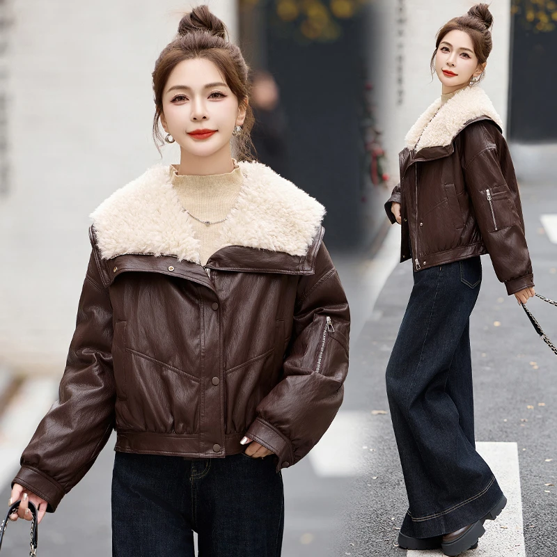 短款羽绒服女款爆款2024新款洋气白鸭绒外套上档次冬季保暖