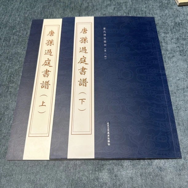 未使用  书法字帖《唐、孙过庭书谱》全二册历代碑帖精粹正版图书