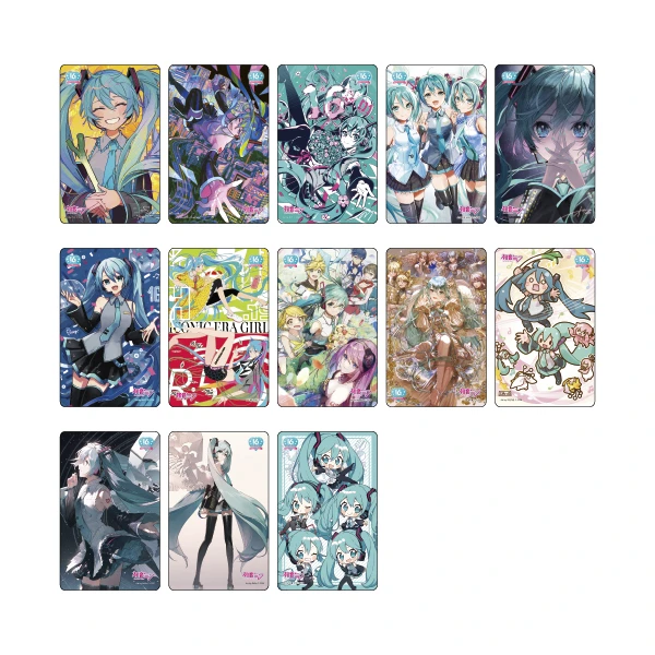 【默认直播代拆】初音16周年音乐卡&39场贩卡 单包