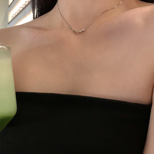 吊坠925银 转运珠｜纯银/RINGRING商店银项链女锁骨链轻奢小众