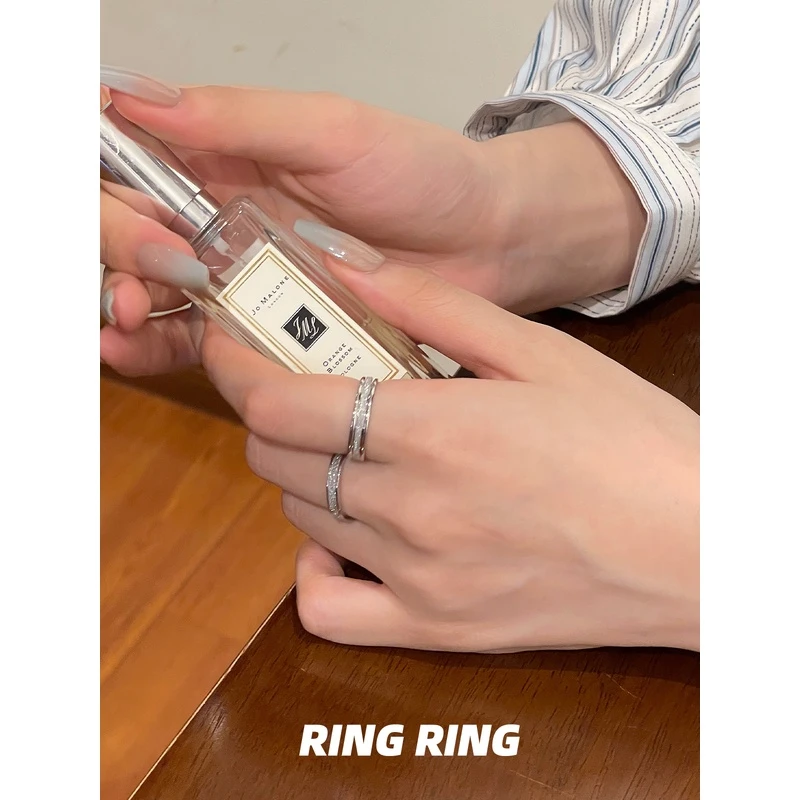 钛钢戒指 星碎银河｜RINGRING商店戒指钛钢不掉色高级小众简约