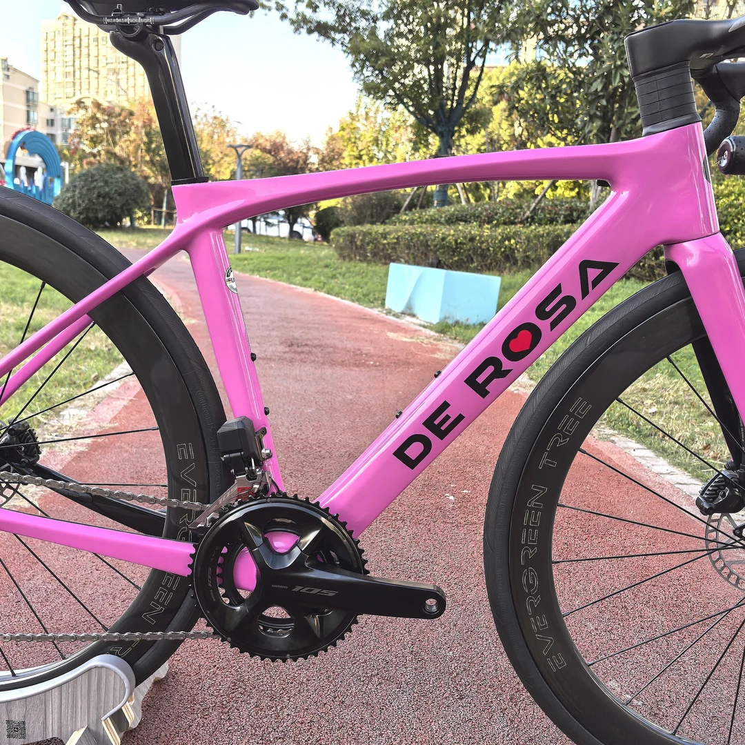 DE ROSA德罗萨IDOL碳纤维公路车粉色