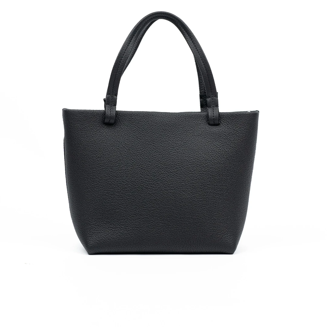 椿山丨【TR】横版小托特 牛皮内麂皮 柔软 手拿单肩托特手提包