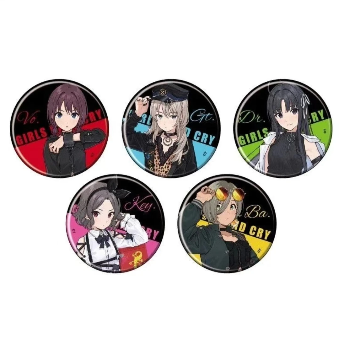 【日谷】哭泣少女乐队GBC日版吧唧  GirlsBandCry谷子  盲盒代拆