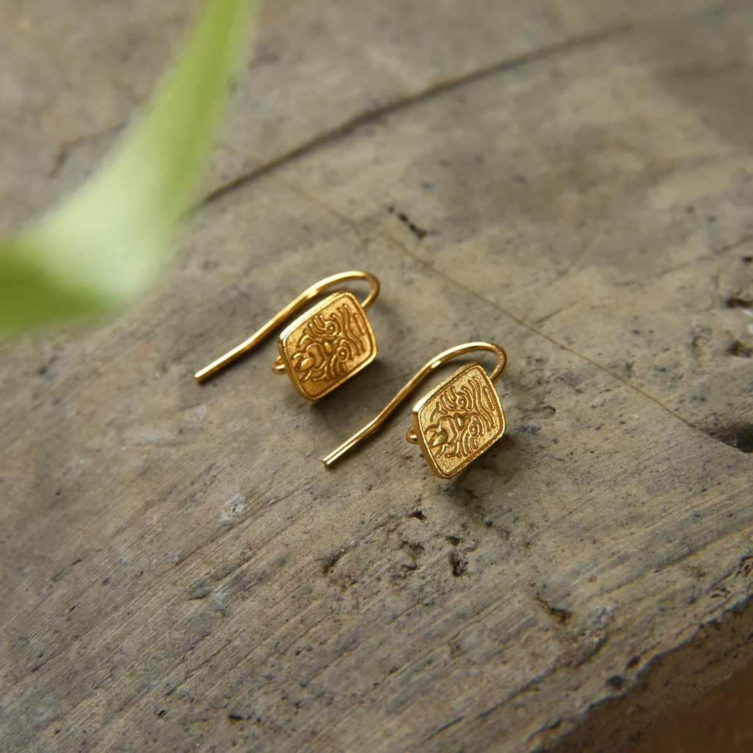 925银耳饰 时尚气质925银【扎基拉姆】耳勾百搭简约小众款