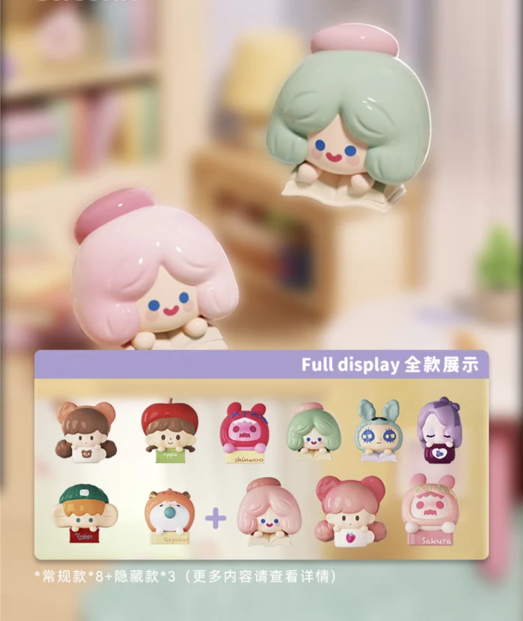 U粒U粒独角兽悠闲生活系列萌粒UliUli全明星礼物系列Q版潮玩可爱