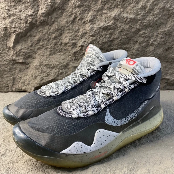 43码/市场价2799/Nike KD12 黑灰 篮球鞋 二手原盒