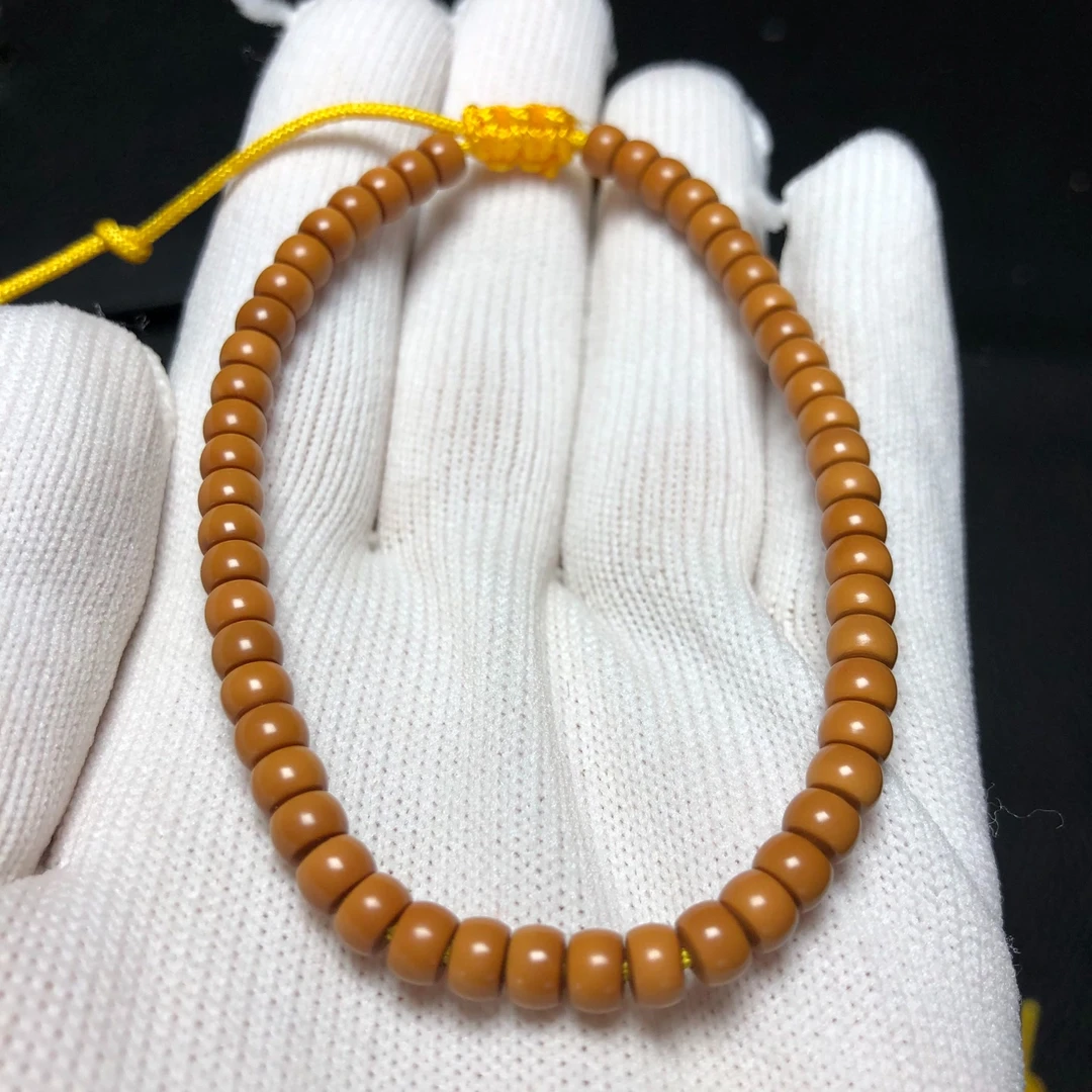 橄榄核把件0426橄榄核核尖手串尺寸5mm左右绳子穿无弹力可抽拉