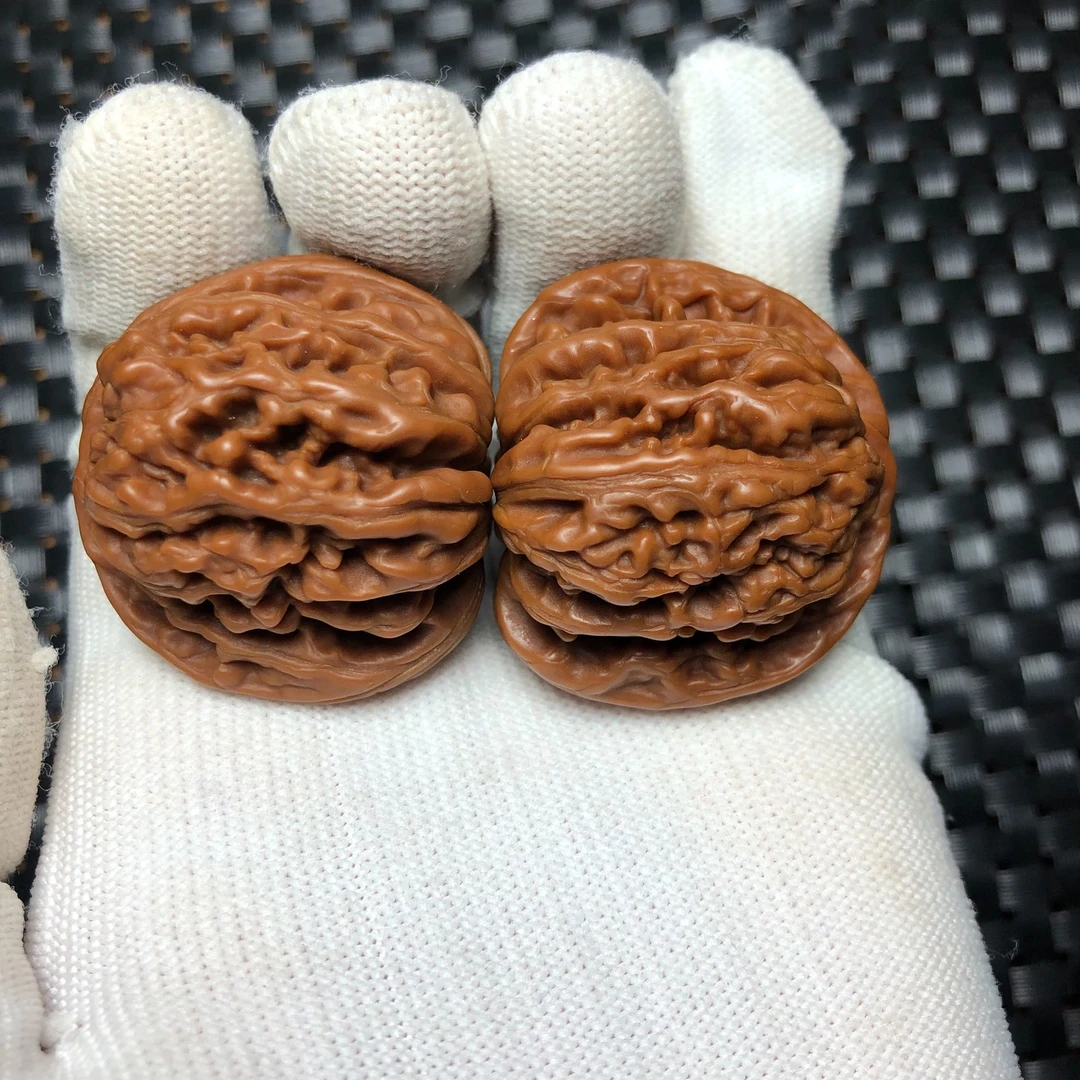 核桃珠串四座楼机刷核桃配对可以随缘一对