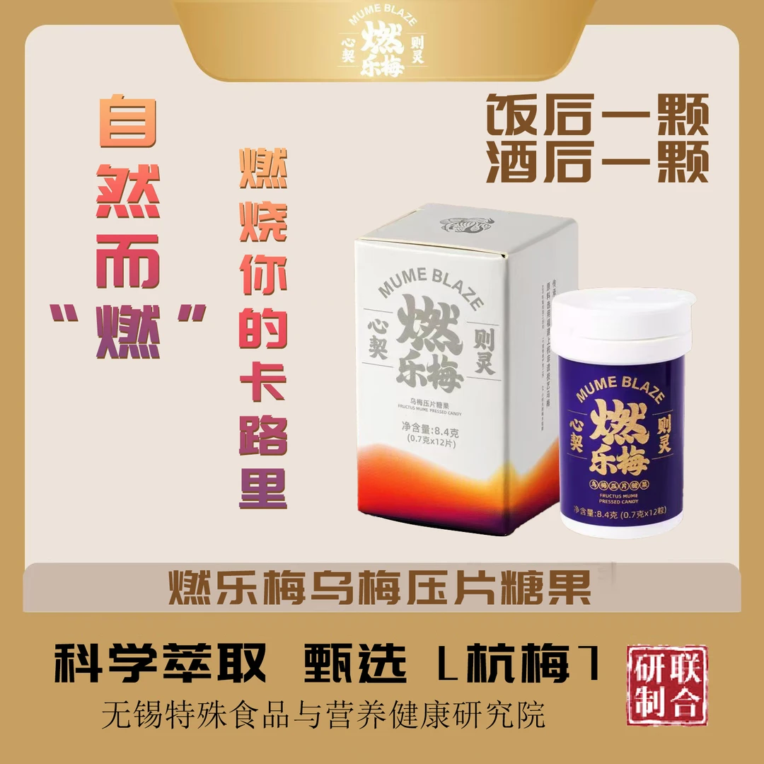 【燃乐梅】甄选福建上杭非遗技艺乌梅压片糖果
