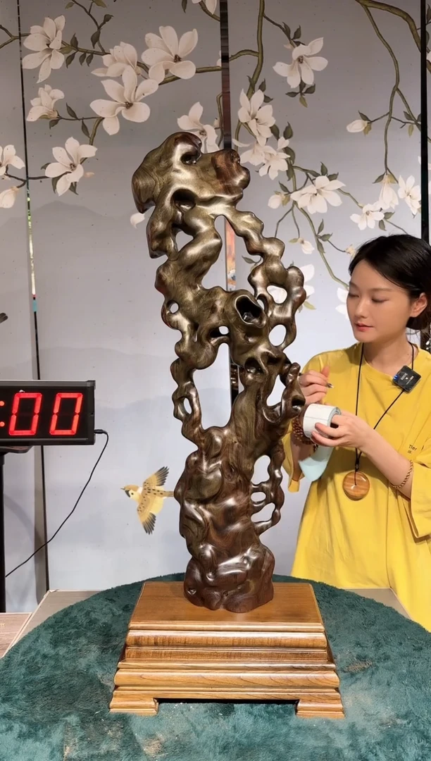 【闪购商品】木金丝楠木随型摆件