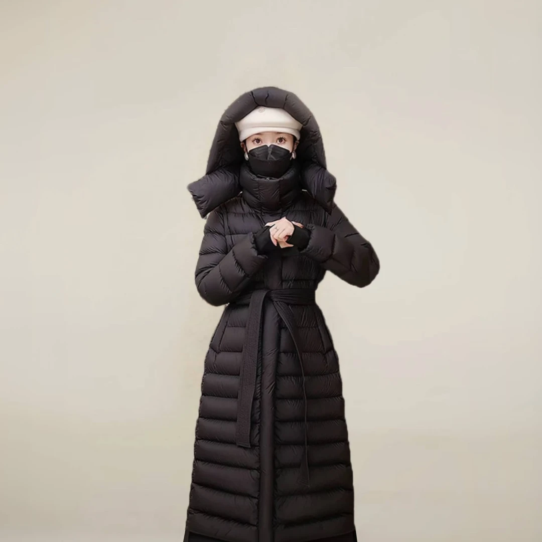 【极寒6.0】长款腰带极寒系列女装加厚