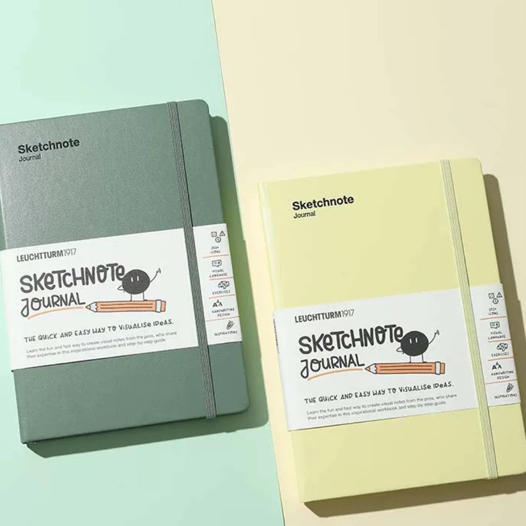 LEUCHTTURM1917德国灯塔笔记本视觉笔记指导做有趣得手账本计划本
