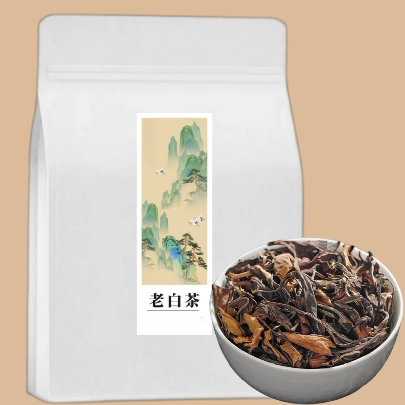 福鼎白茶8年正宗福鼎老白茶春寿眉散茶茶叶枣香口粮茶冷泡茶