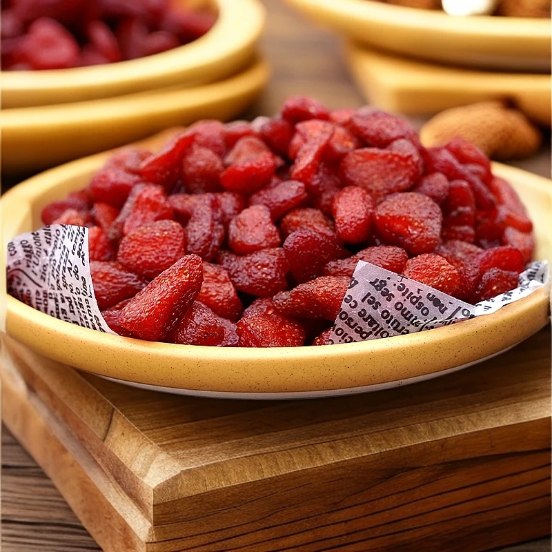 草莓干500g软糯酸甜美味可口蜜饯果脯果干办公室追剧网红小零食