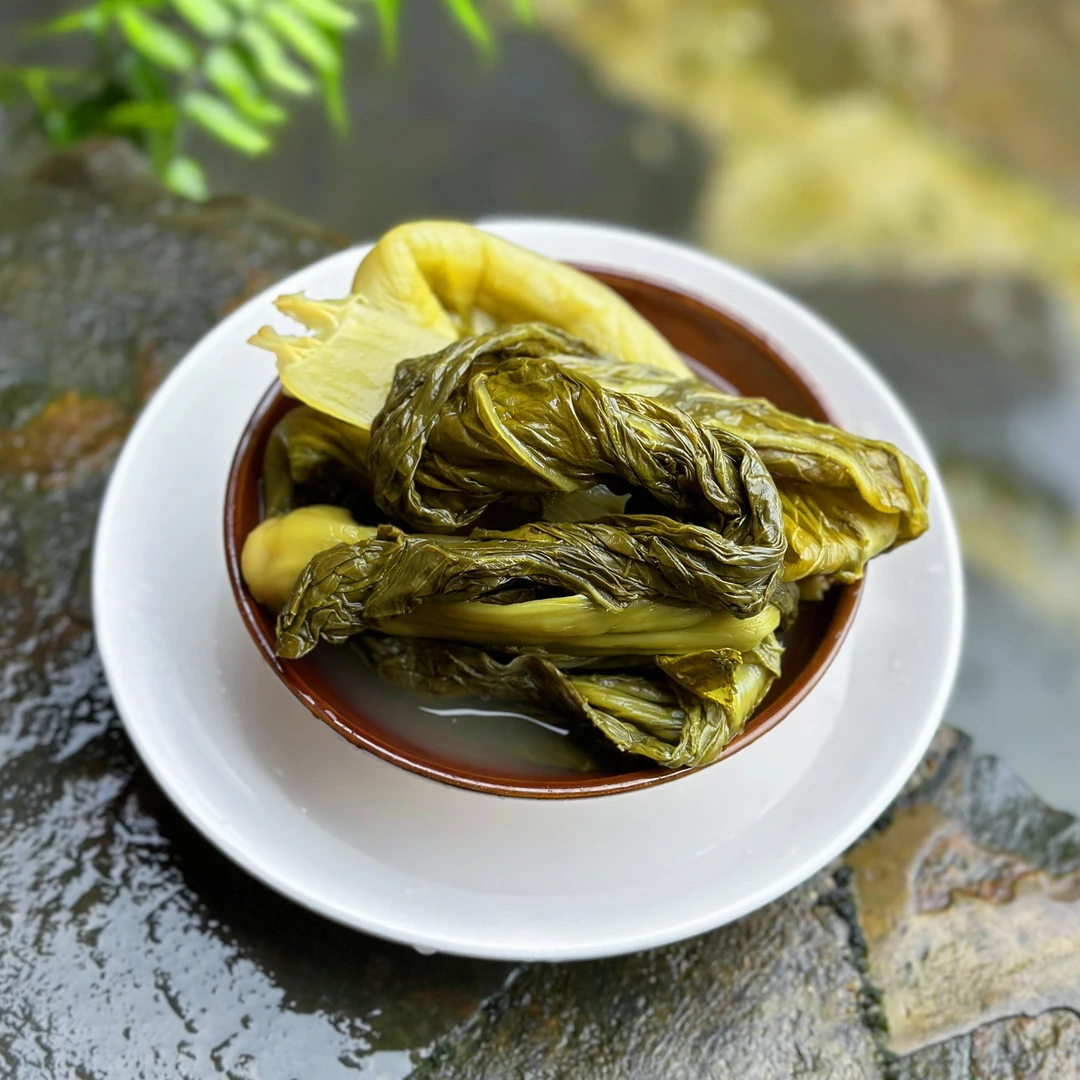 正宗贵州老坛酸菜泡菜开胃下饭菜传统腌制青菜无盐酸菜1斤/袋包邮