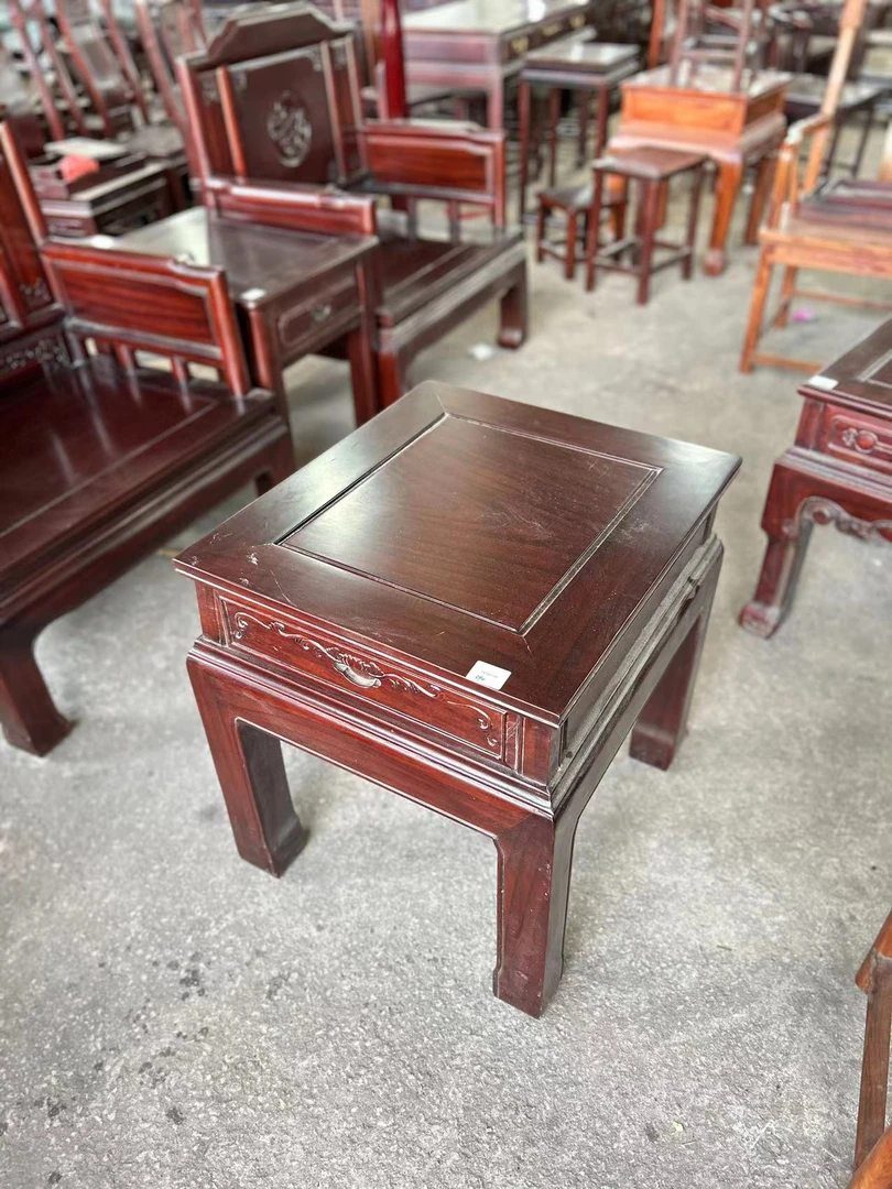 （角几复合链接）角几高几中式雕花方几正方形客厅家用孤链接品