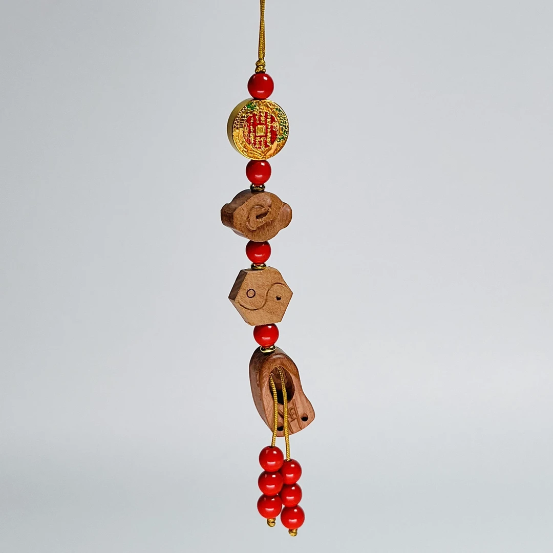 含辰砂工艺品工艺饰品踩小人辟合邪手机挂包挂吊坠挂件多样性发一