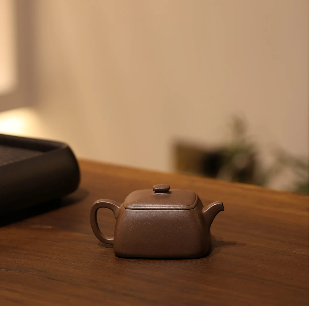 原创新品『禾·石』 马亦斐全手制作 文人段精彩演绎 紫砂壶