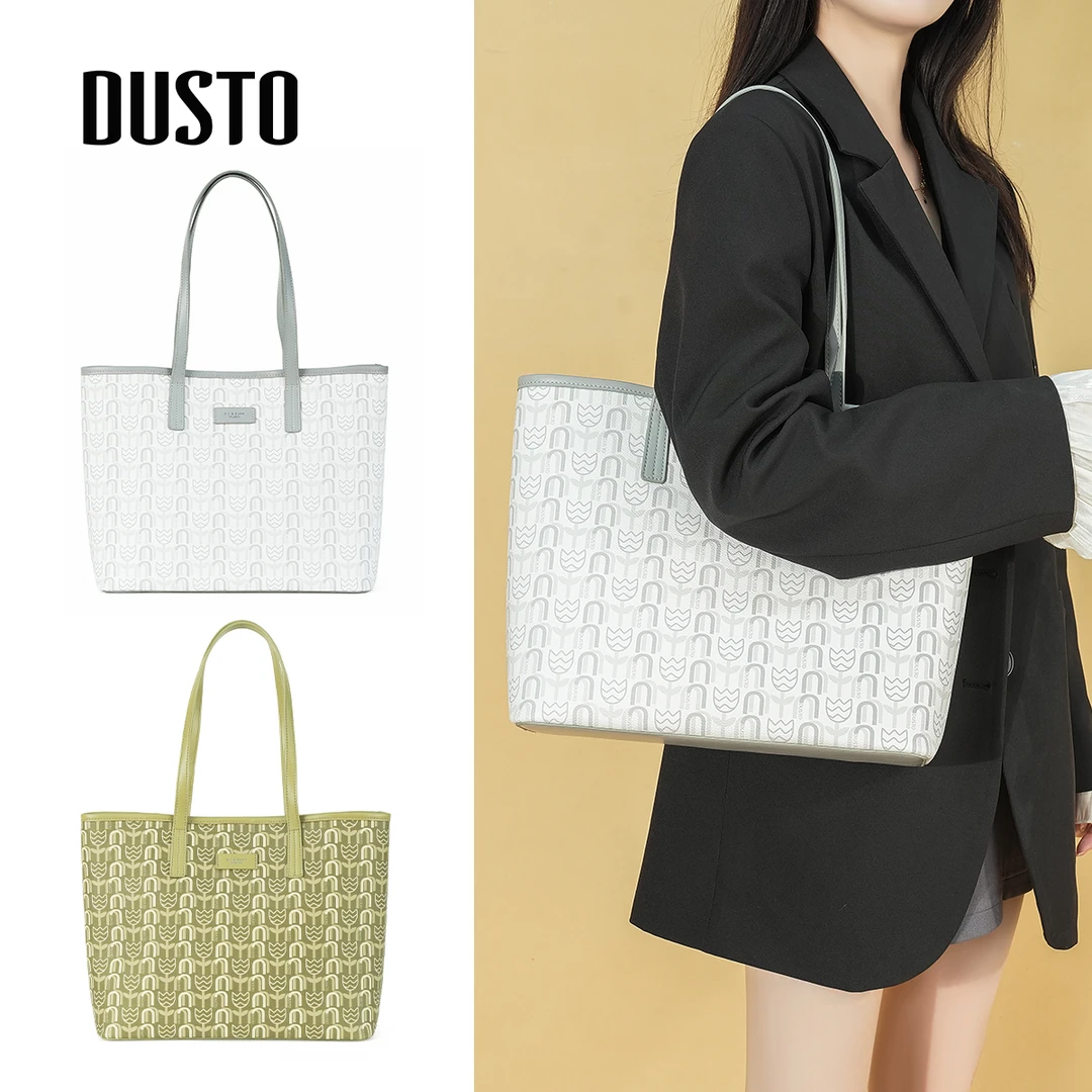DUSTO/大东托特包2024新款女士大容量包包印花单肩斜挎腋下包2207