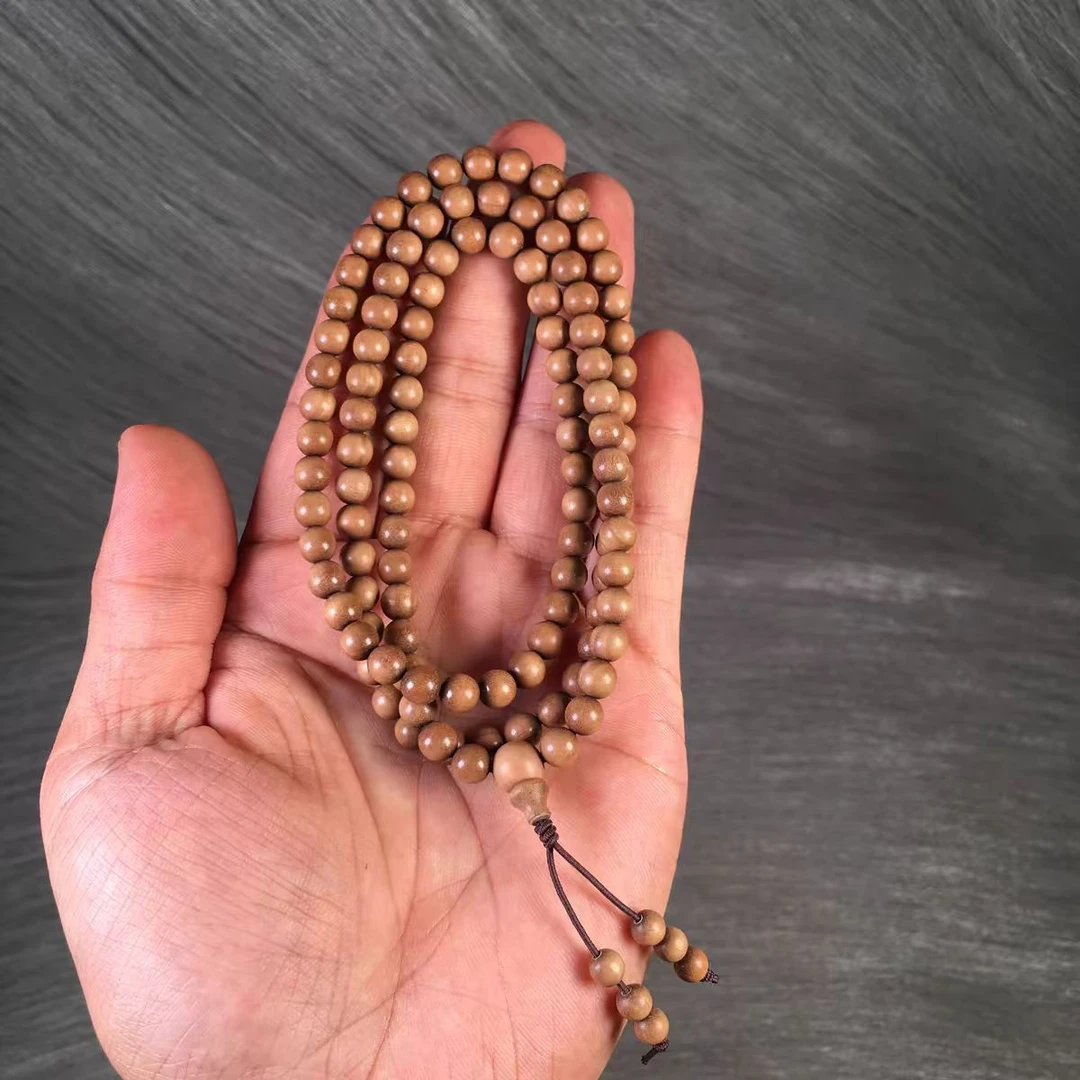 印度迈索尔老山檀0.6多圈108手串
