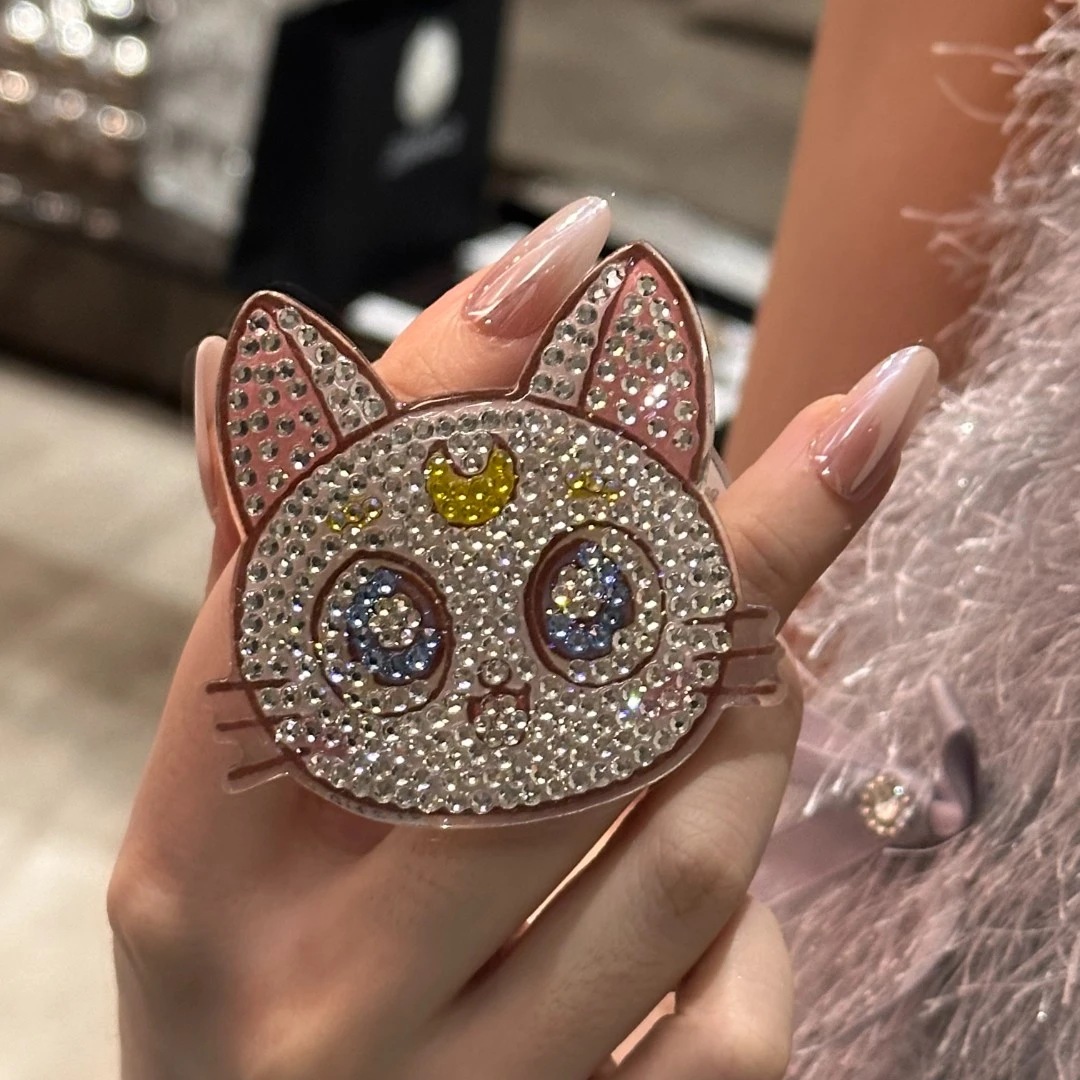 【美少女系列】高定手工钻磁吸支架适用于安卓苹果