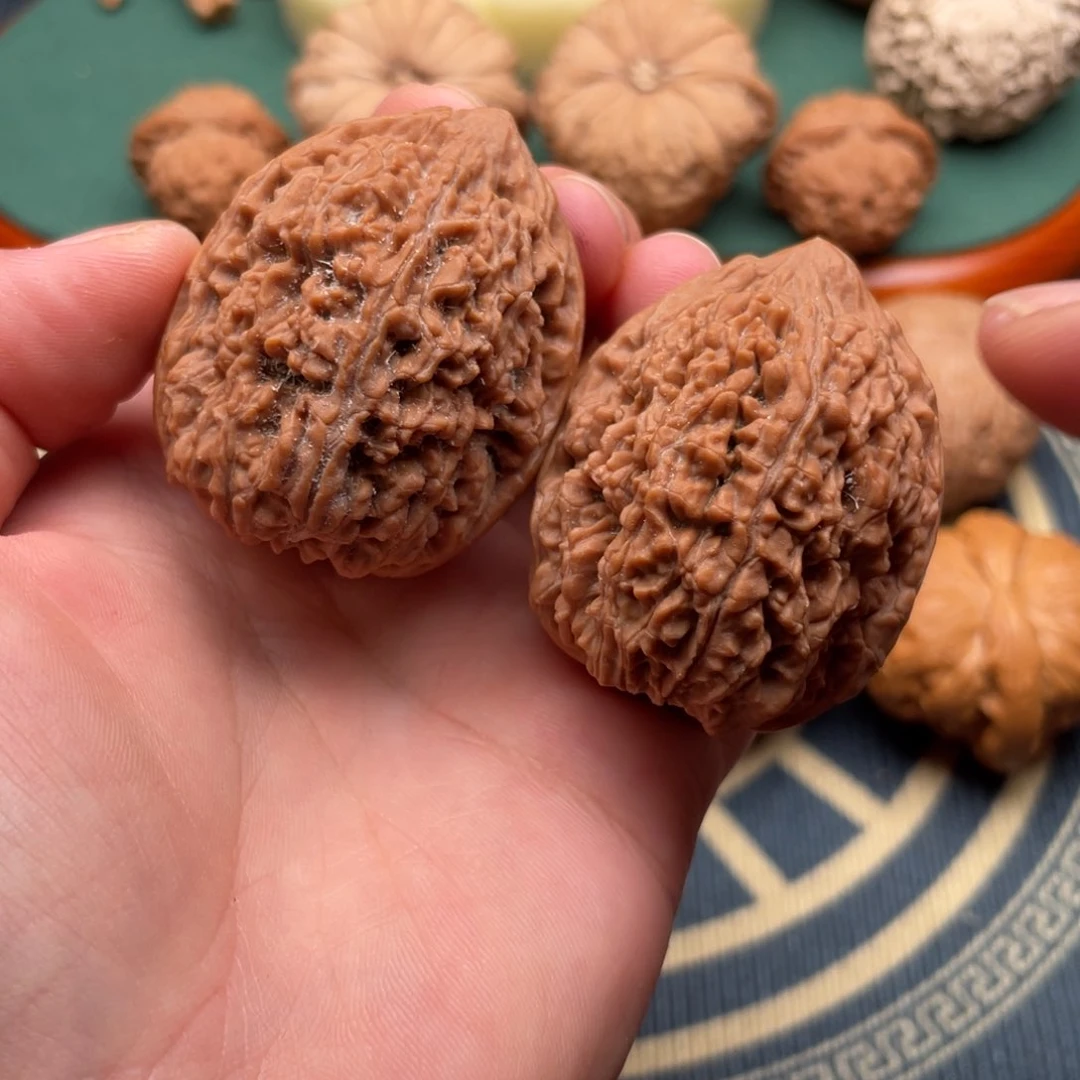 文玩核桃吊坠36蒜头