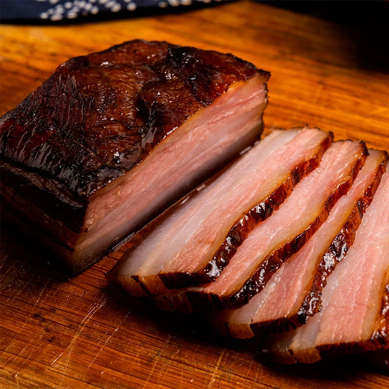 （巫山）高山土猪肉柏树枝烟熏腊肉腊排骨腊猪蹄