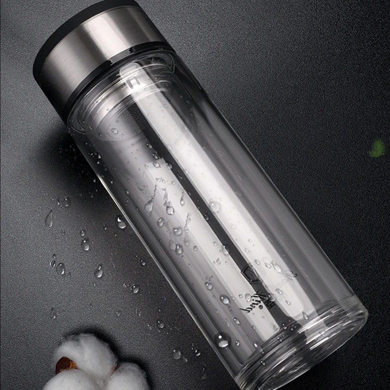 高档双层隔热玻璃杯