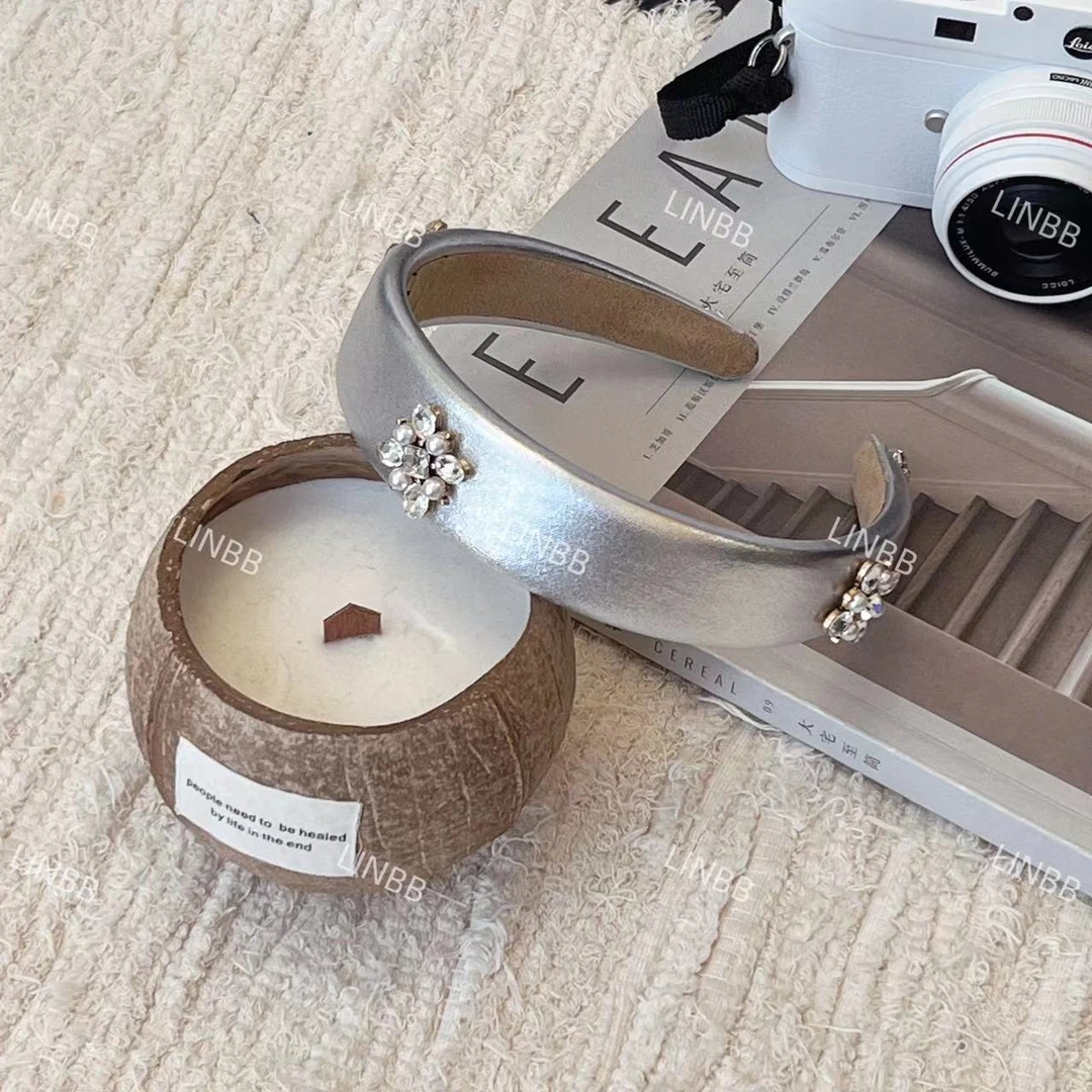 林北鼻-【镭射发箍】韩单东大门！爆钻增高颅顶发箍