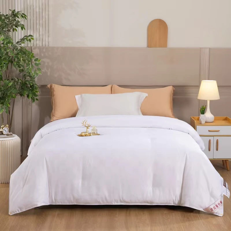 桑蚕丝被纯手工子母被成人成人单人儿童100%蚕丝被定制春秋被夏被