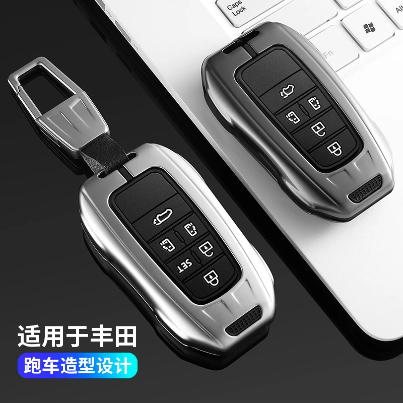 适用于丰田塞纳钥匙套2021款赛那SIENNA豪华版专用MPV汽车包扣壳