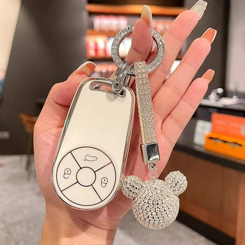 适用欧拉好猫钥匙套汽车黑猫闪电猫芭蕾猫白猫专用gt全包保护女壳