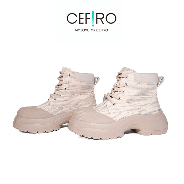 【CEFIRO · 塞飞洛】新款上新 女士时装长筒靴 AFF3A00885  灰色