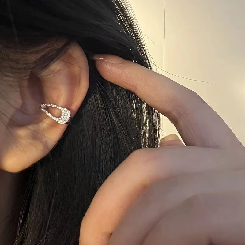 瓜子气质耳夹耳骨夹无耳洞高级款耳饰高级轻奢百搭小众简约时尚