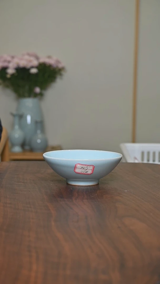 【闪购商品】其他28#微瑕天青釉无款手拉碗