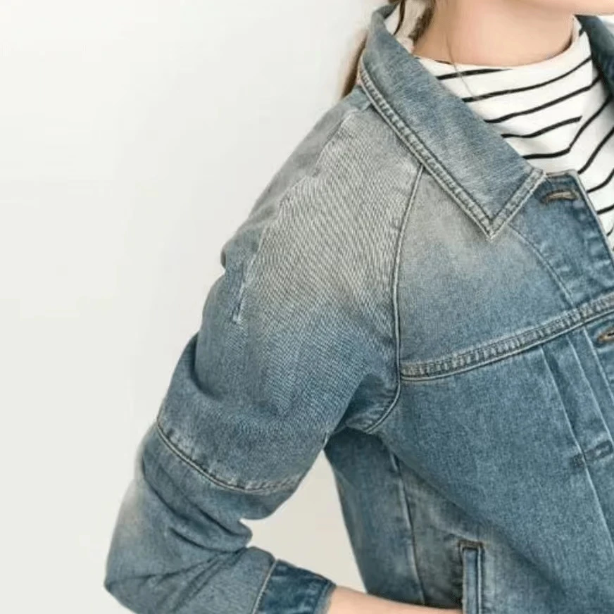 2025休闲牛仔外套