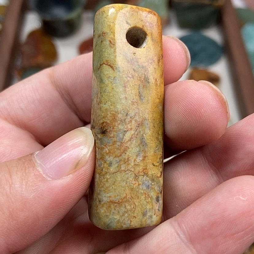 【闪购商品】岫岩河磨玉（透闪石质玉）颈饰未镶嵌