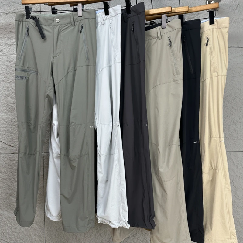俄单外贸男装！超薄夏季户外！速干透气弹力休闲裤登山钓鱼软壳裤
