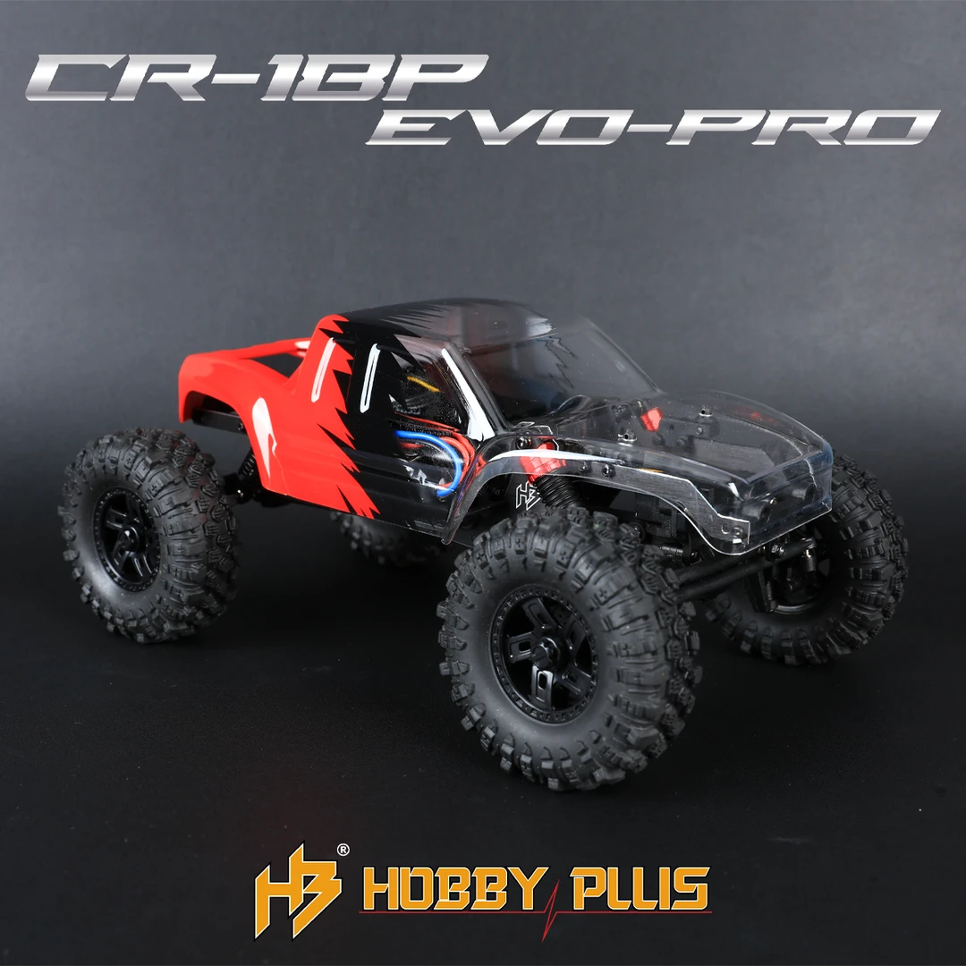 【HOBBY PLUS新品车】1/18 CR18P EVO PRO LCG低重心无刷外转子攀爬