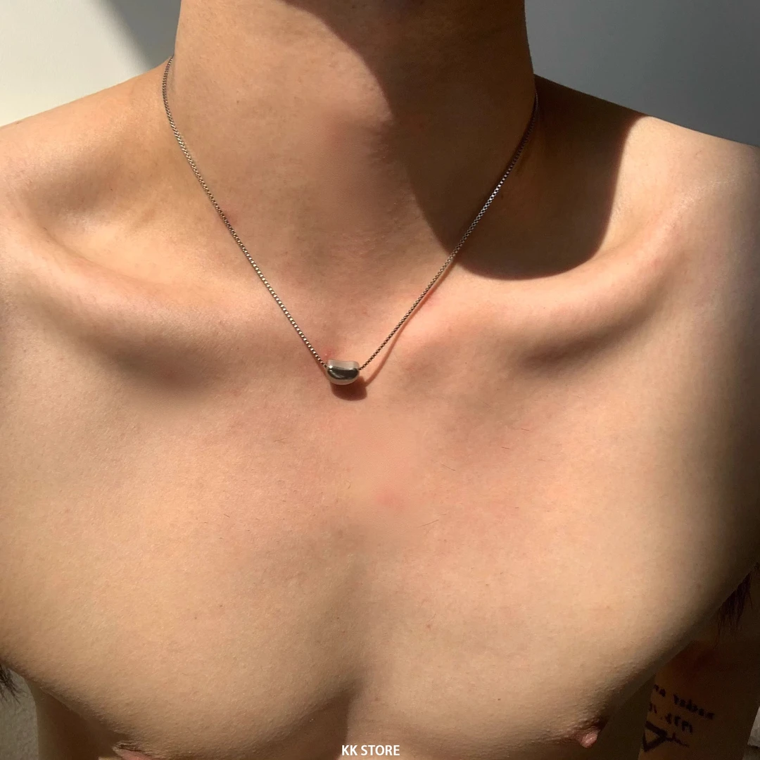 钛钢项链 简约小众不规则短款锁骨链小众百搭不掉色高级感项链女